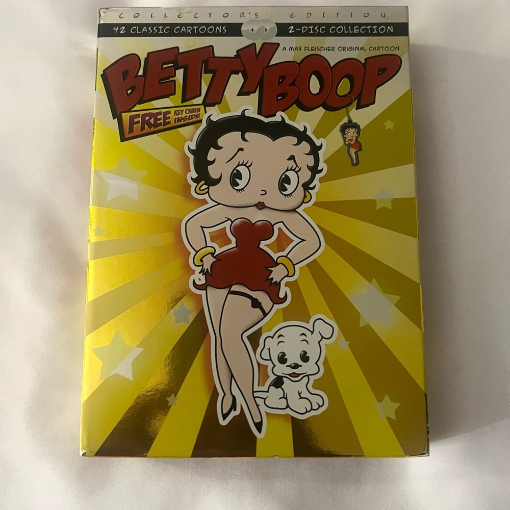 Betty Boop Collectors Edition DVD, 2007, 2-Disc Box Set 42 Classic Cartoons New